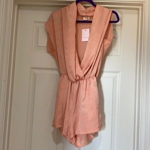 Peach romper